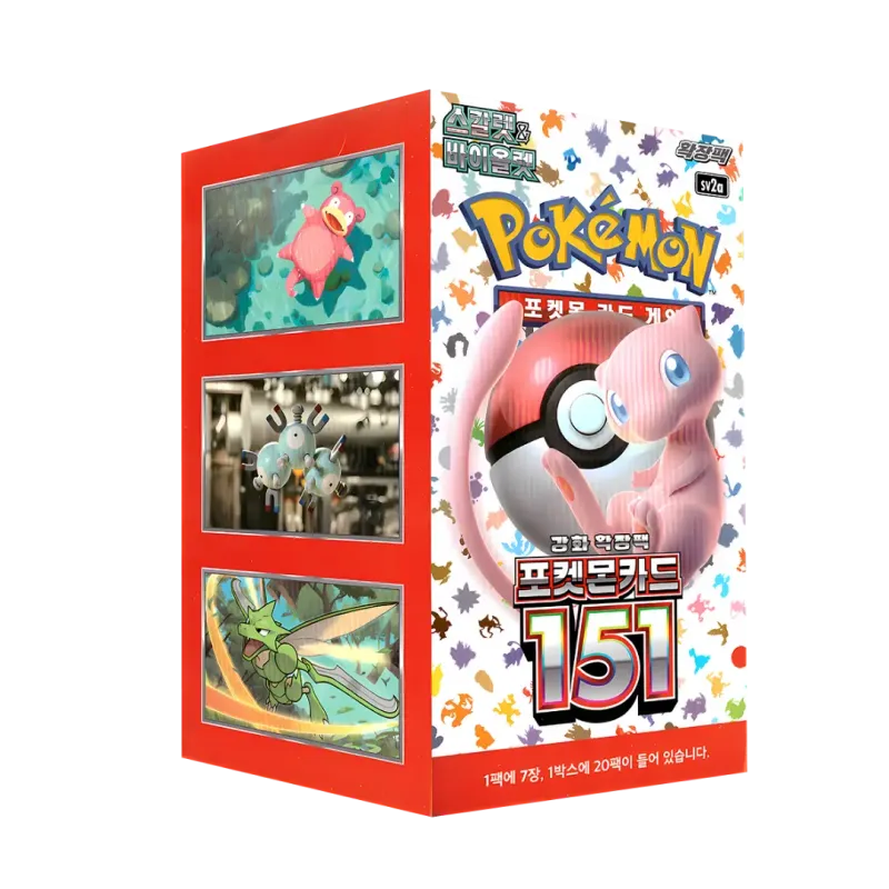 Pokémon TCG - Scarlet & Violet - 151 Booster Box - Koreanisch
