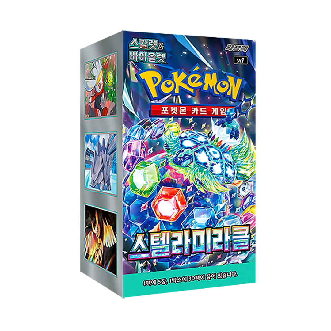 Pokémon TCG - Booster Pack Display - Stellar Miracle (SV7) - Koreanisch