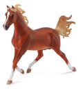 CollectA - 88538 - ARABER HENGST KASTANIENBRAUN 1:12 (DELUXE)