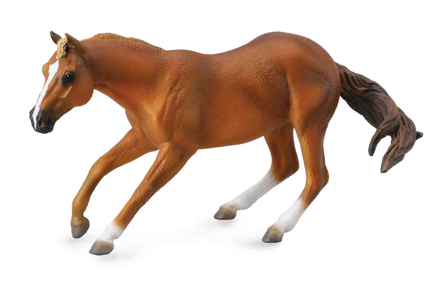 CollectA - 88585 - * QUARTER HORSE HENGST ROTBRAUN (XL)