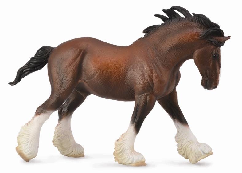 CollectA - 88621 - CLYDESDALE HENGST BRAUN (XL)