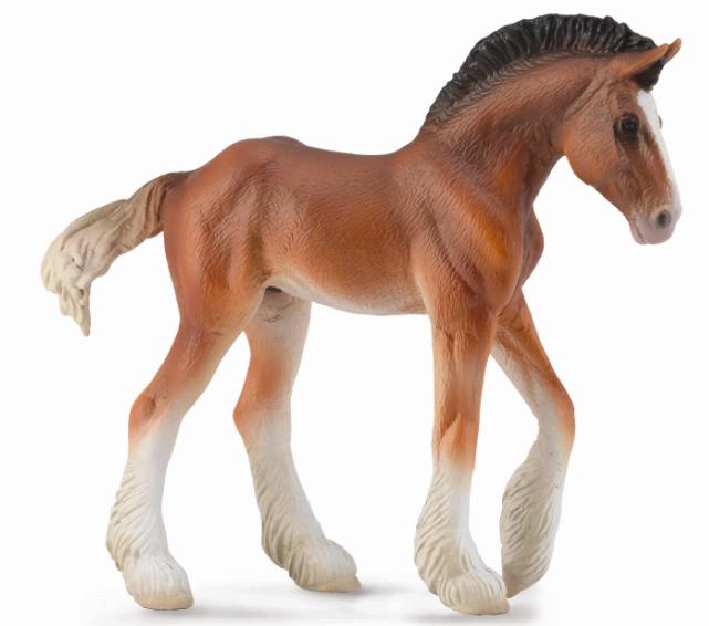CollectA - 88625 - CLYDESDALE FOHLEN BRAUN (M)