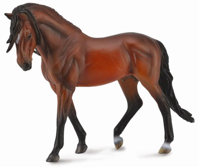 CollectA - 88630 - ANDALUSIER HENGST HELLBRAUN 1:12 (DELUXE)