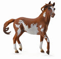 CollectA - 88713 - MUSTANG HENGST CHESTNUT OVERO 1:12 (DELUXE)