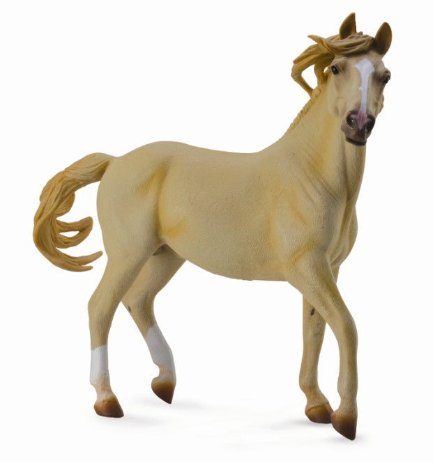 CollectA - 88714 - MUSTANG HENGST HELL PALOMINO 1:12 (DELUXE)