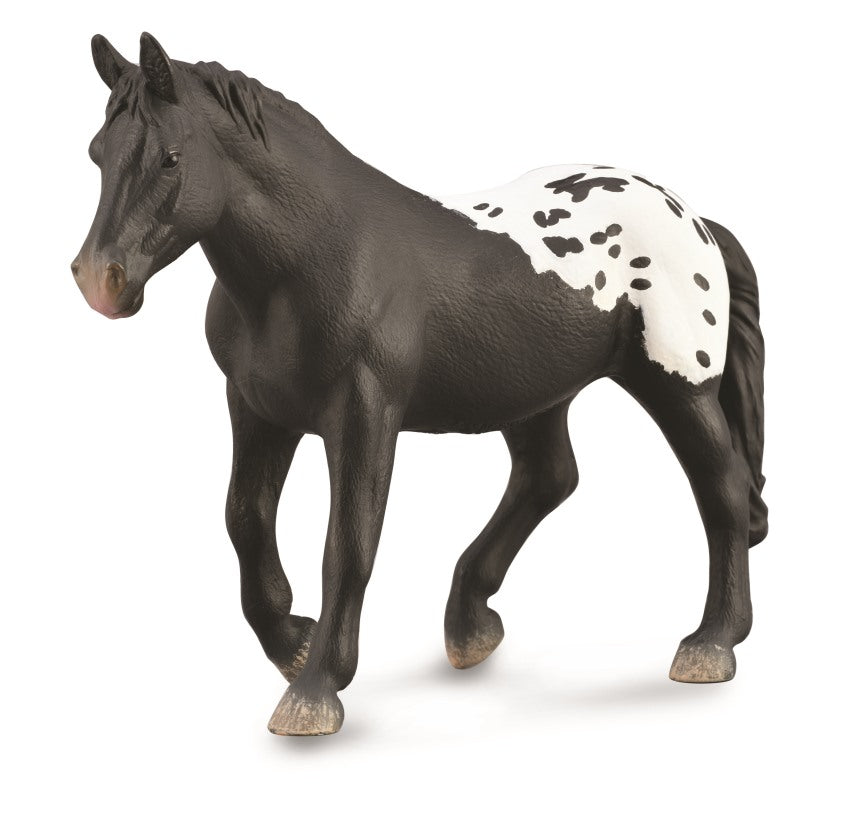 CollectA - 88879 - AMERIKANISCHE SUGARBUSH DRAFT STUTE, HARLEKINFARBEN (XL)