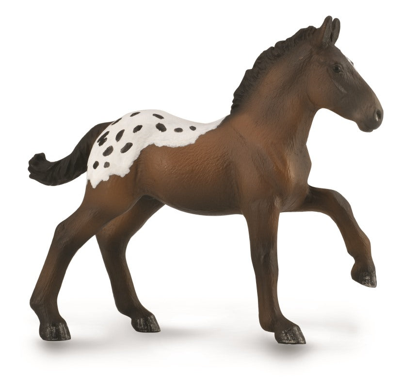 CollectA - 88897 - AMERIKANISCHES SUGARBUSH DRAFT FOHLEN, HARLEKINFARBEN (M)