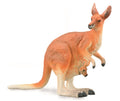 CollectA - 88921 - ROTES RIESENKÄNGURU - WEIBCHEN MIT DEM JUNGEN (L)