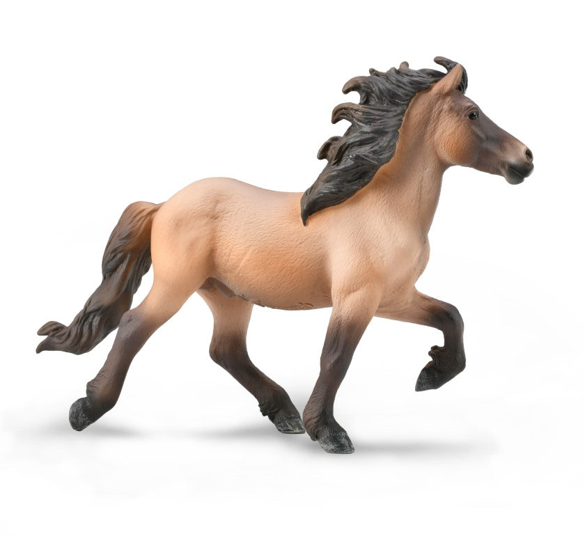 CollectA - 88932 - ISLAND HENGST - GRAU-BRAUN (XL)