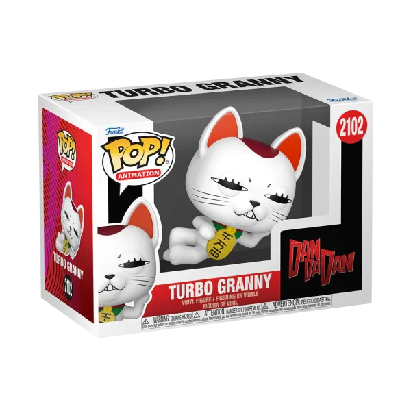 Dandadan POP! Animation Vinyl Figur Turbo Granny 9 cm