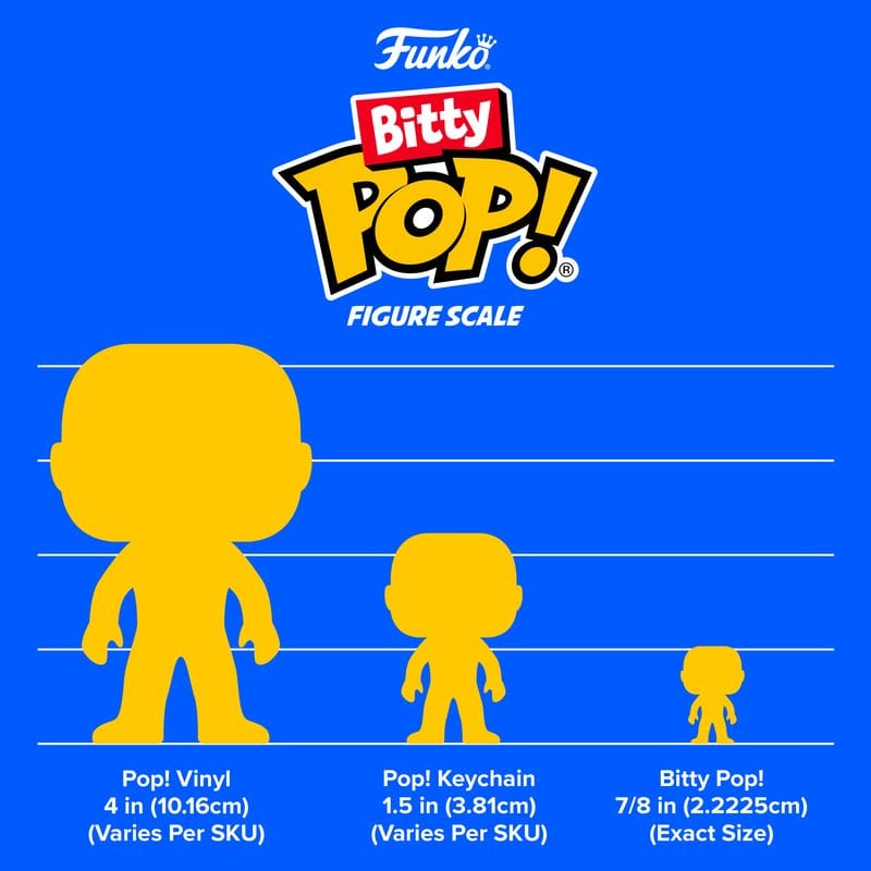 Sonic Bitty POP! Vinyl Figuren 4er-Pack Sonic 2,5 cm