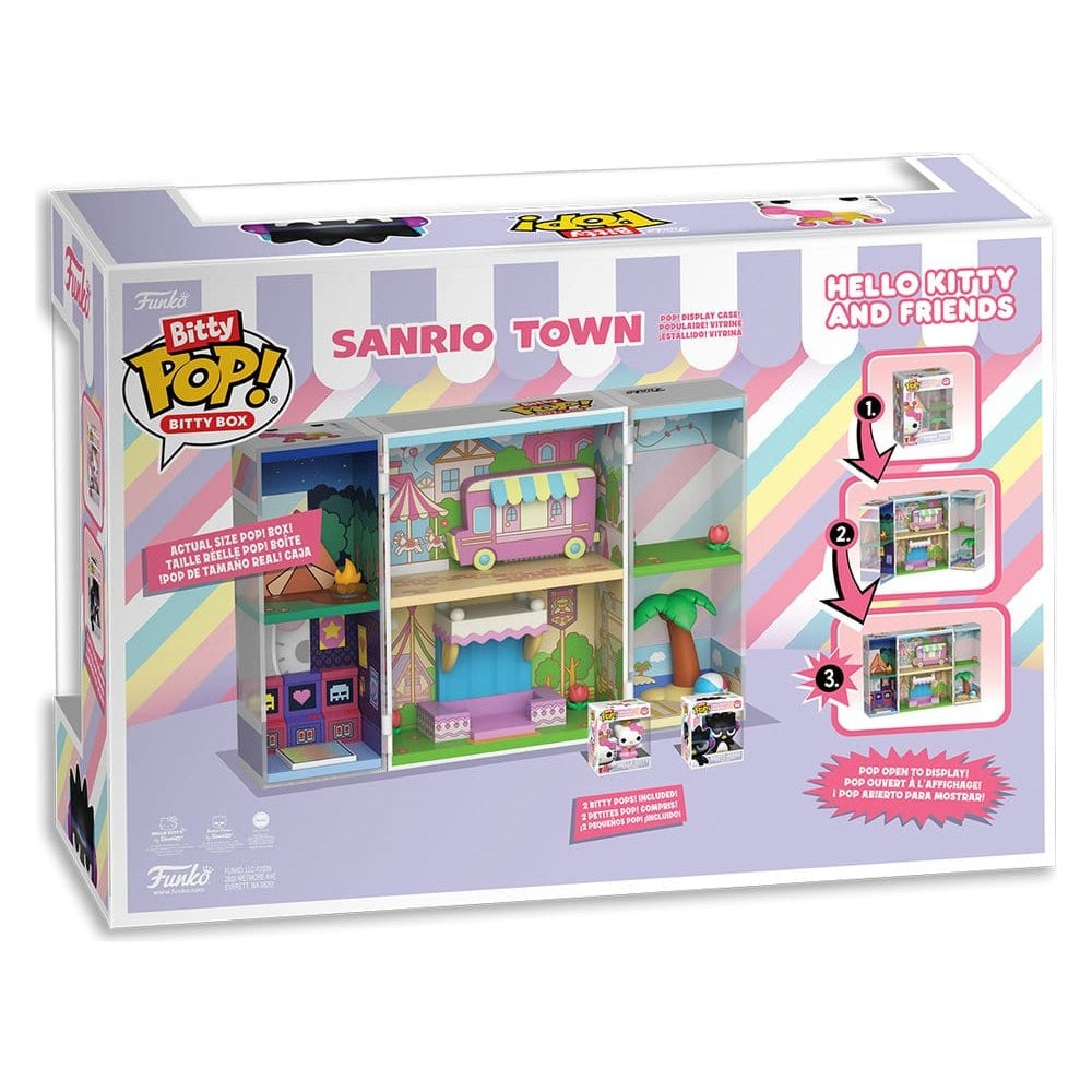Sanrio Bitty POP! Boxes Vinyl Figur Sanrio Town