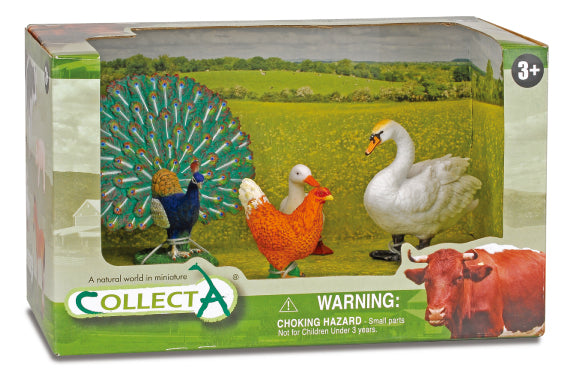 CollectA - 89128 - 4 ST BAUERNHOF-LEBEN SET OPEN BOX