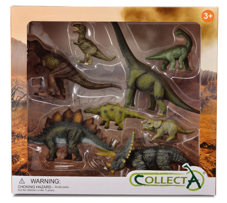 CollectA - 89169 - * 8 ST DINOSAURIER SET WINDOW BOX