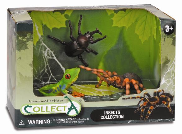 CollectA - 89205 - 3 ST WIRBELLOSE INSEKTEN SET OPEN BOX