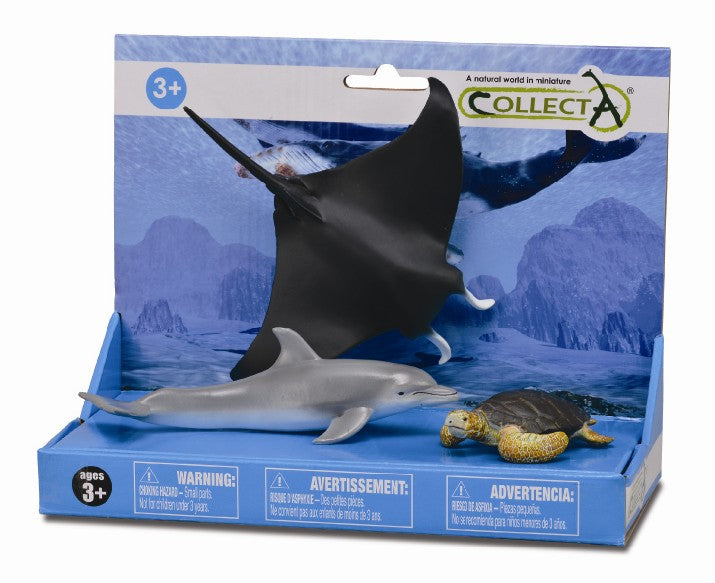 CollectA - 89279 - 3 ST MEERESLEBEN SET PLATFORM