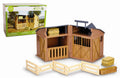 CollectA - 89333 - PFERDESTALL SPIELSET MIT ZUBEHÖR im Geschenkkarton