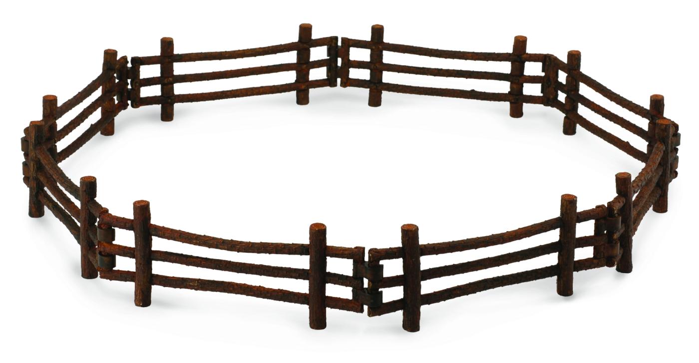 CollectA - 89463 - RUNDHOLZZAUN im Karton