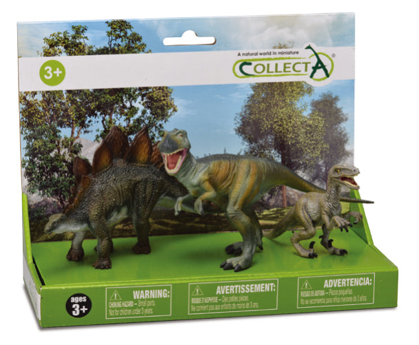 CollectA - 89541 - * 3 ST DINOSAURIER SET PLATFORM