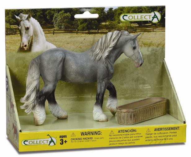 CollectA - 89564 - 2 ST PFERD UND TROG SET PLATFORM