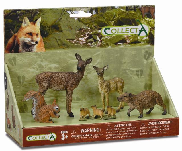 CollectA - 89570 - 5 ST WALDLEBEN SET PLATFORM