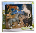 CollectA - 89670 - * 5 ST PFERDE LEBEN SET BOX