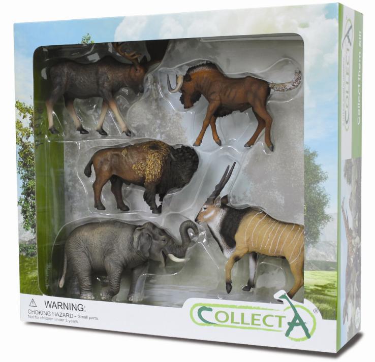 CollectA - 89674 - * 5 ST WILDLEBEN SET WINDOW BOX