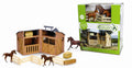 CollectA - 89695 - 7 ST PFERDE-LEBEN UND ZUBEHÖR SET WINDOW BOX