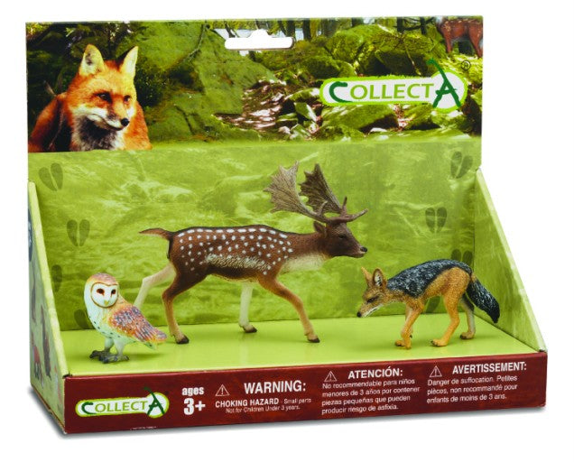 CollectA - 89800 - 3 ST WALDLEBEN SET PLATFORM