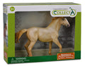 CollectA - 89807 - MUSTANG HENGST HELL PALOMINO 1:12 DELUXE, WINDOW BOX