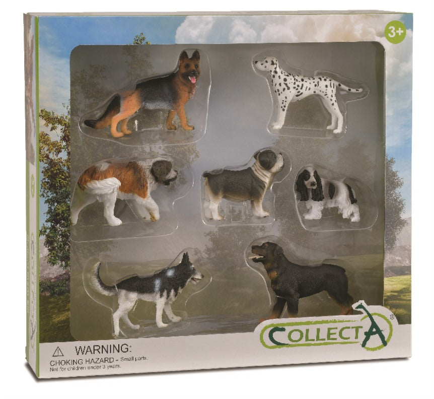 CollectA - 89820 - * 7 ST HUNDE SET WINDOW BOX