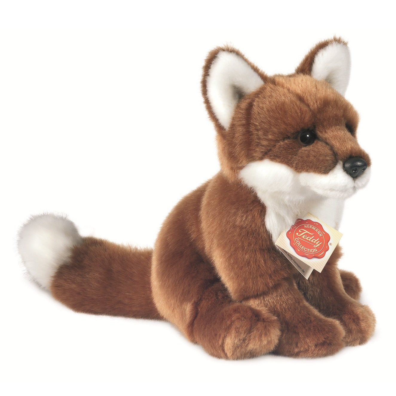 Fuchs sitzend rotbraun 20 cm