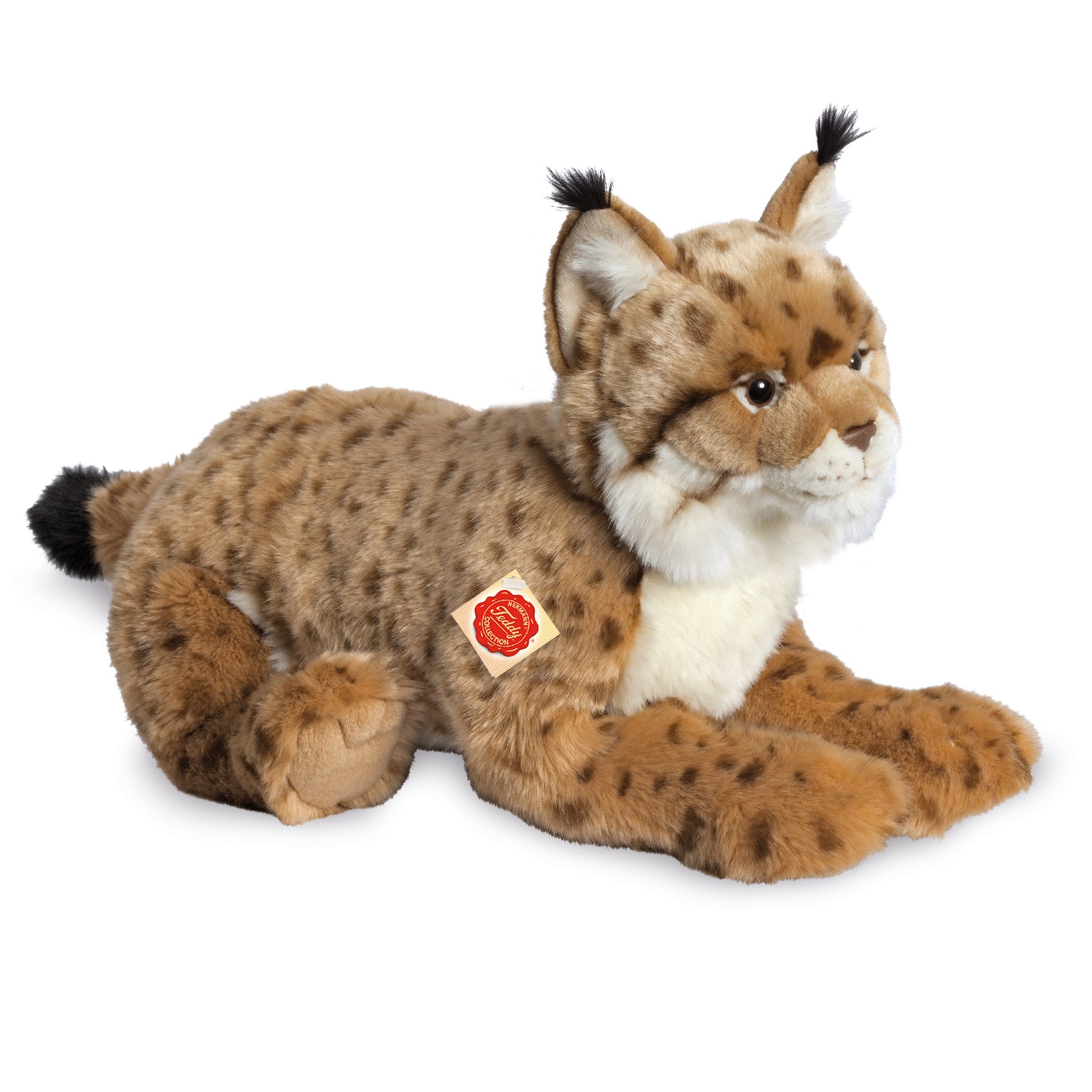 Luchs liegend 45 cm