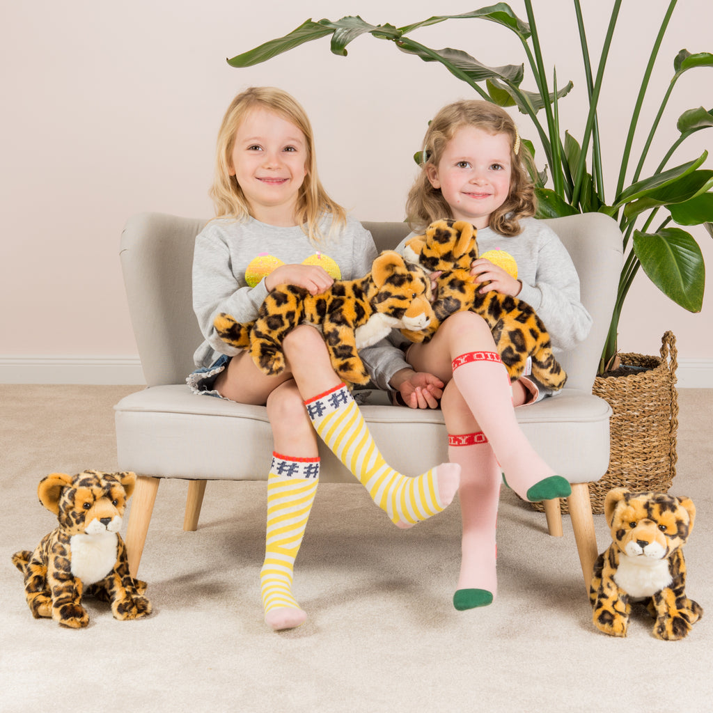 Leopard sitzend 27 cm