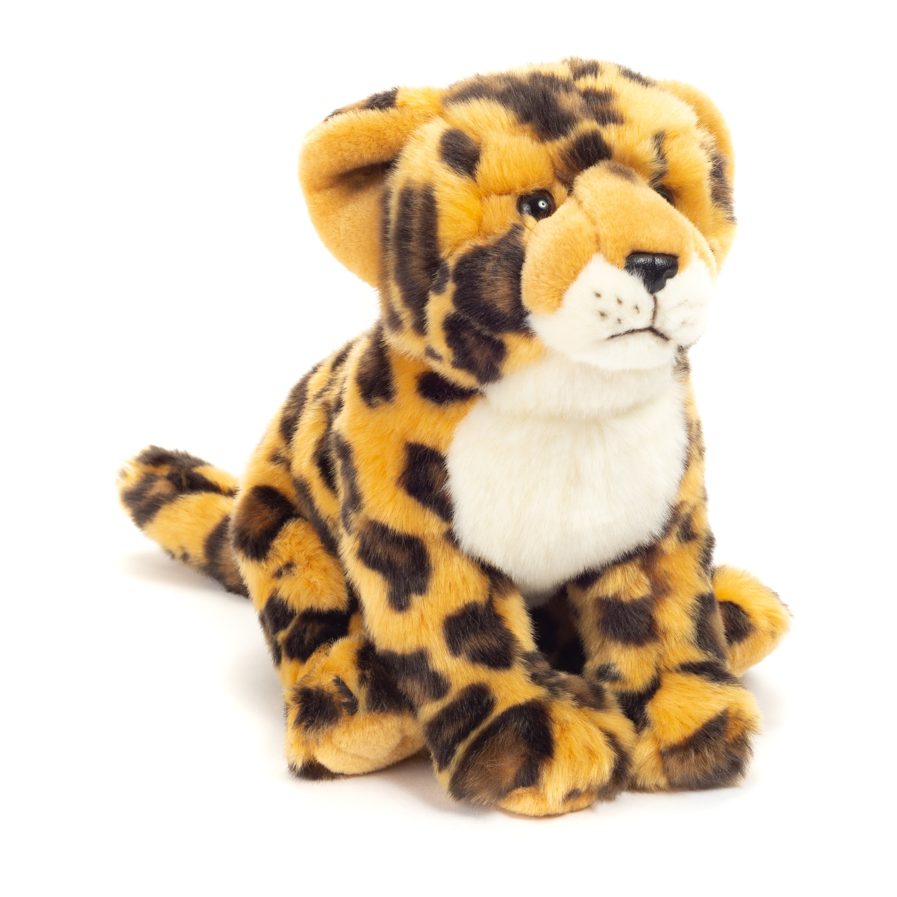 Leopard sitzend 27 cm