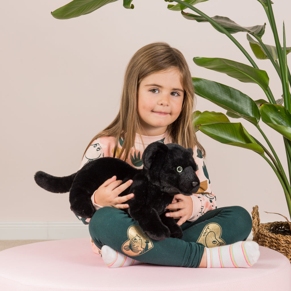 Panther Baby liegend 30 cm