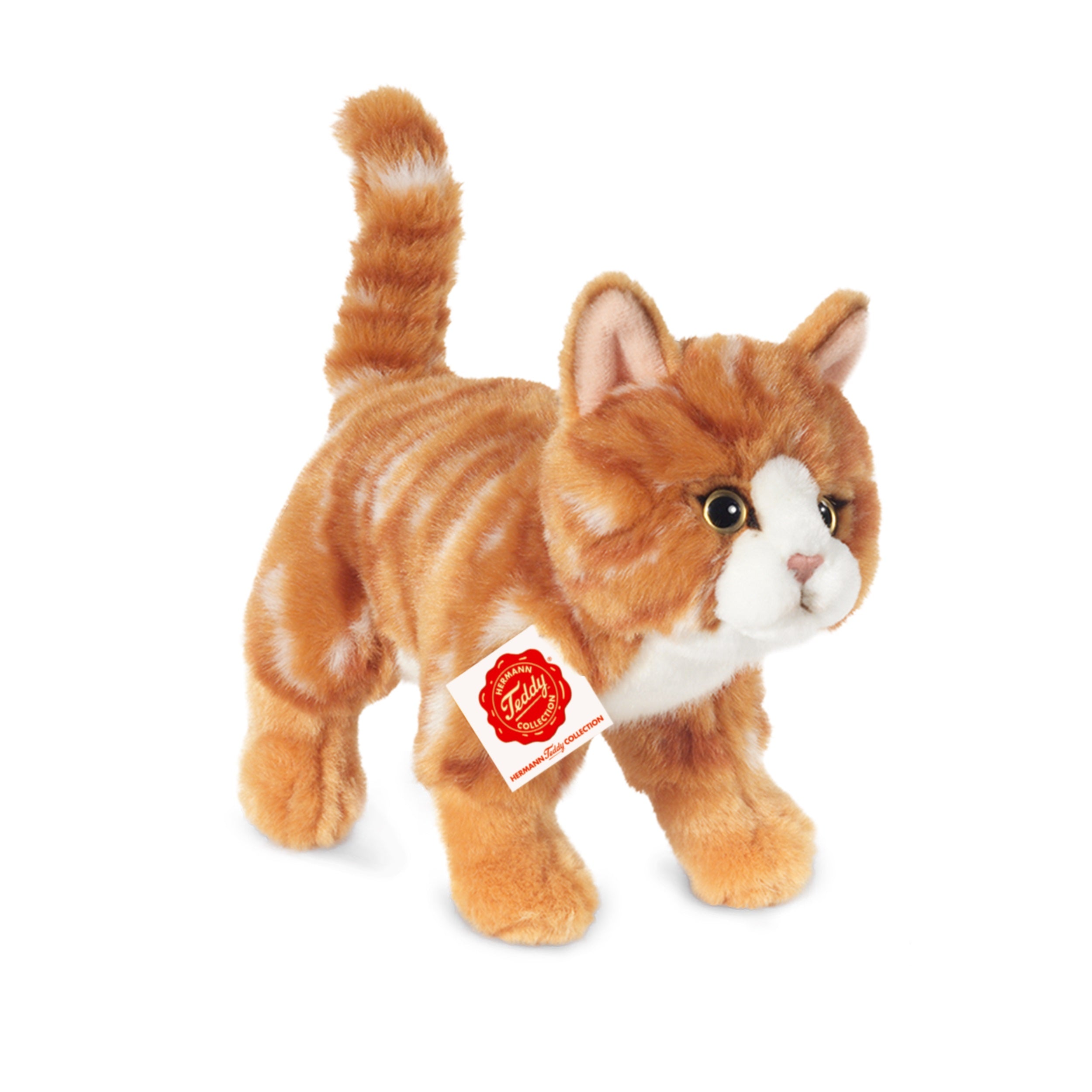 Katze stehend rot get. 20 cm