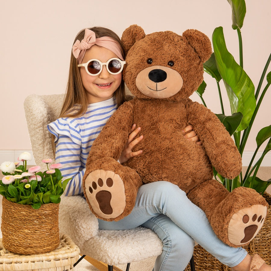 Teddy braun mit Tatzen 75 cm