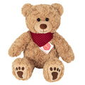 Teddy Curtis mit rotem Halstuch 30 cm