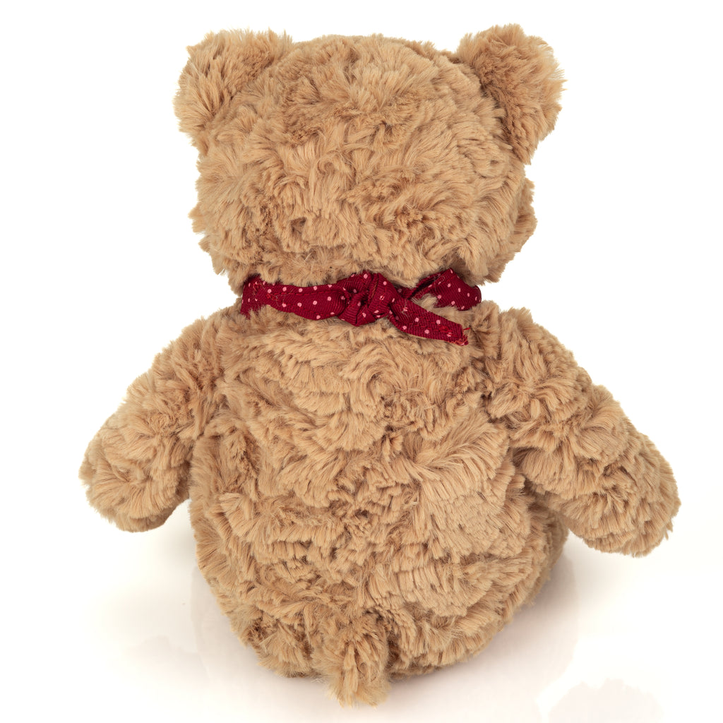 Teddy Curtis mit rotem Halstuch 30 cm