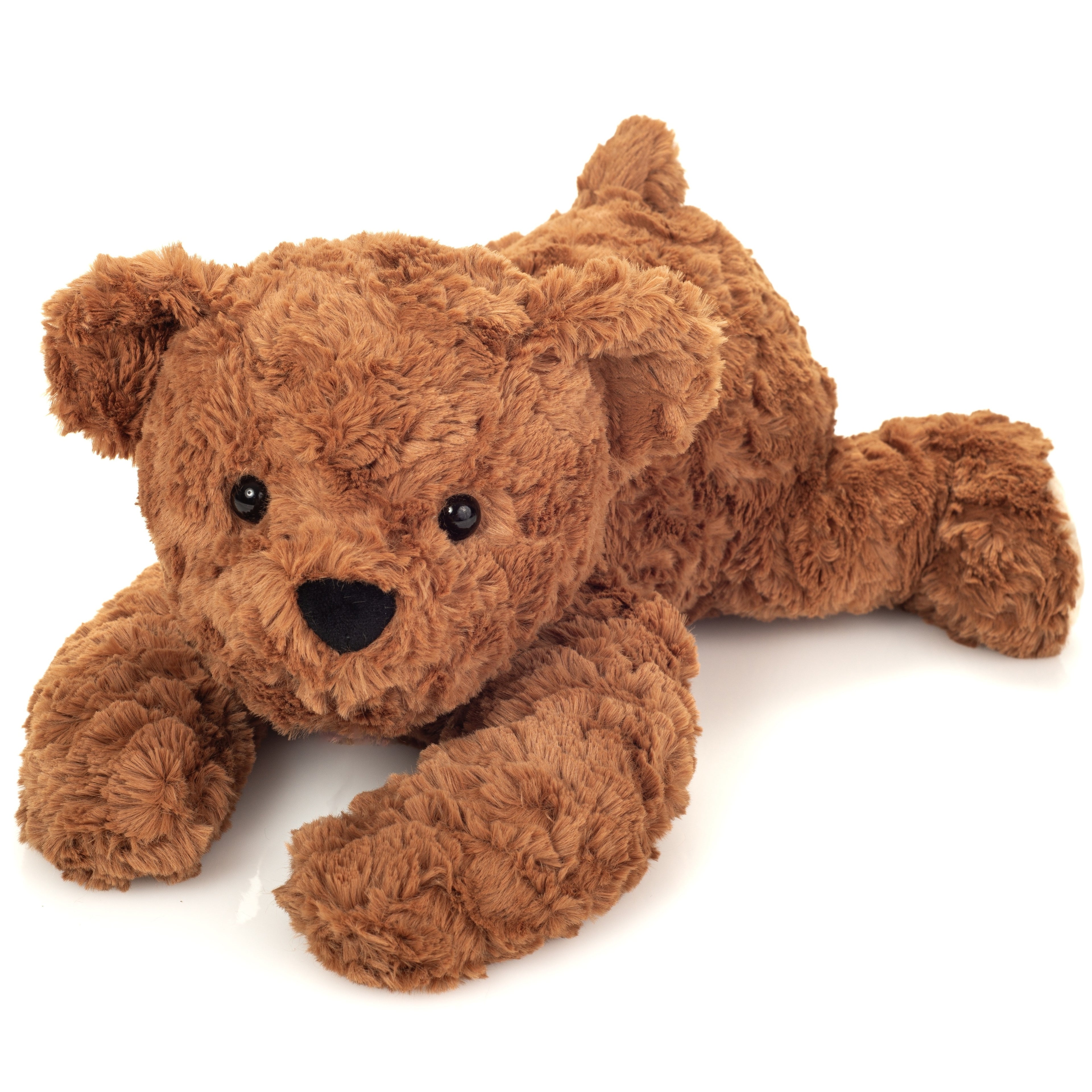 Teddy liegend braun 40 cm