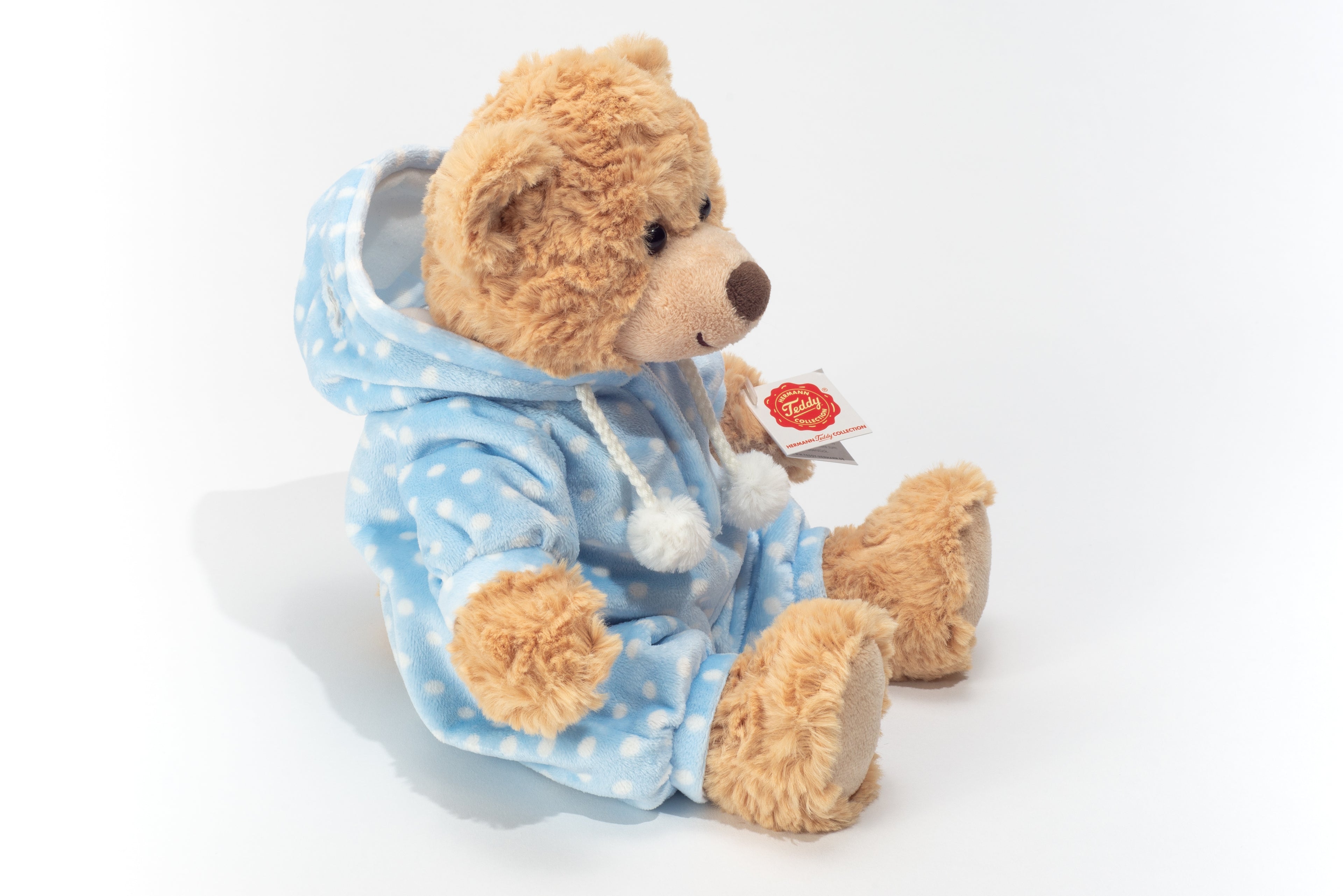 Schlafanzugbär blau 30 cm