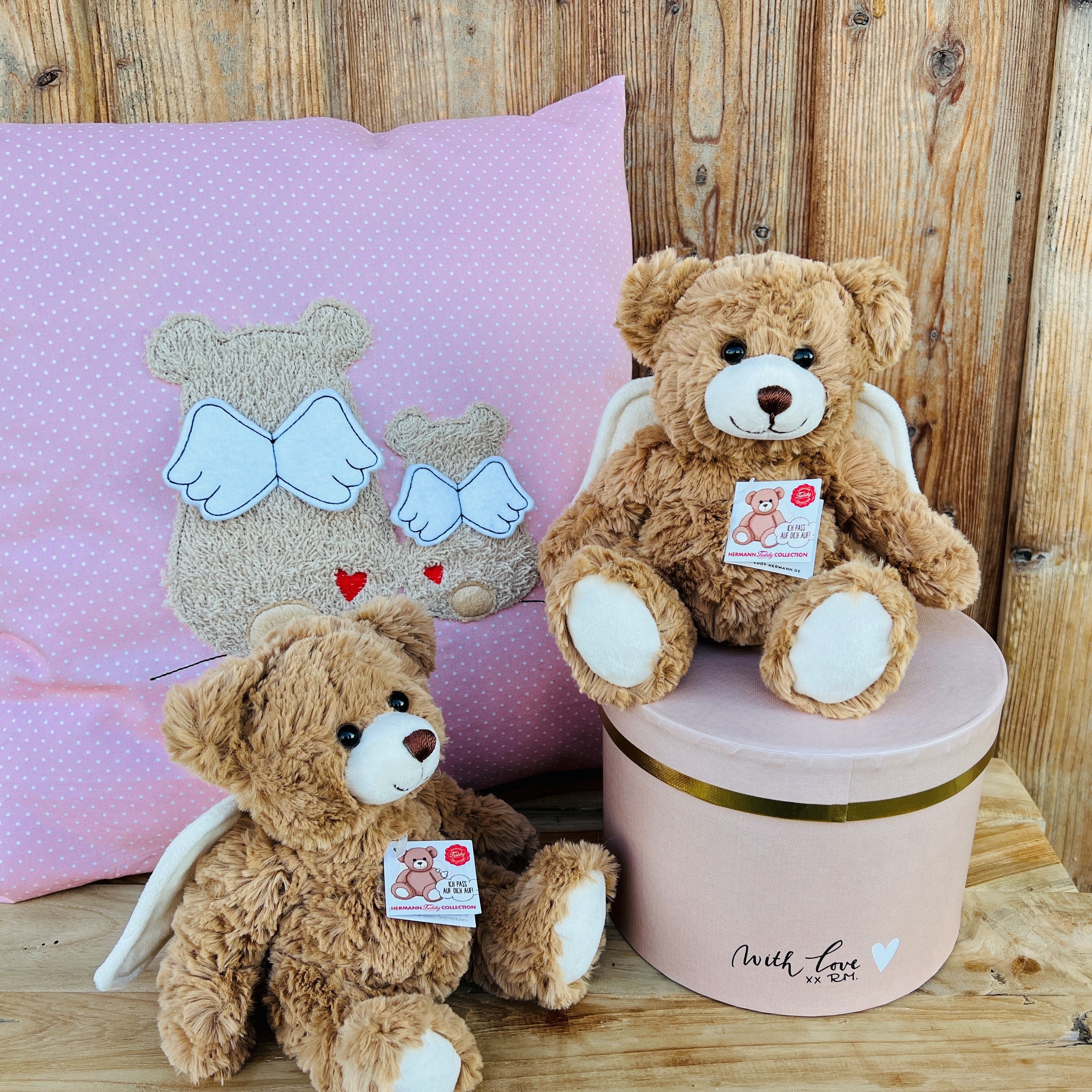 Schutzengel-Teddy 20 cm