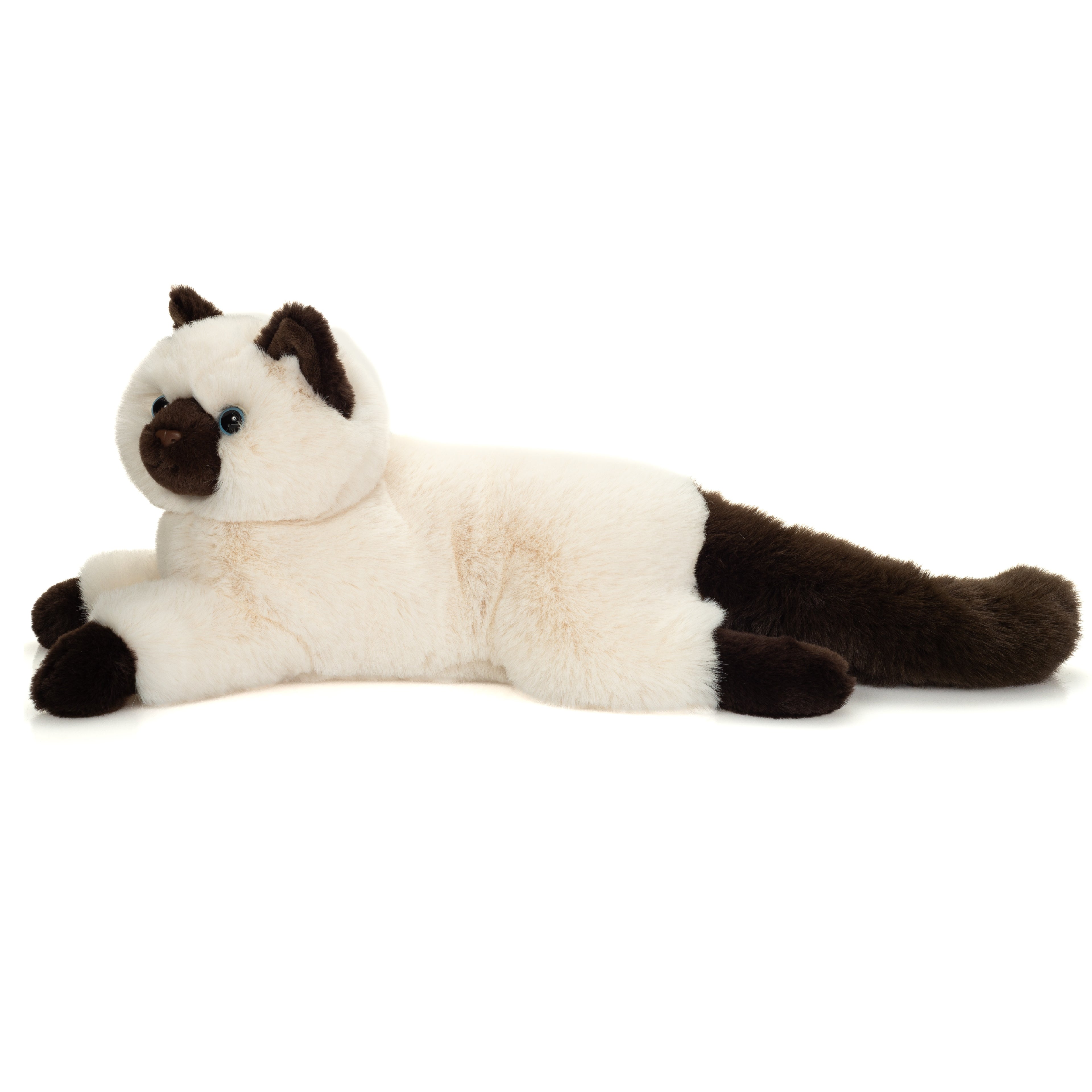 Birma-Katze liegend 36 cm