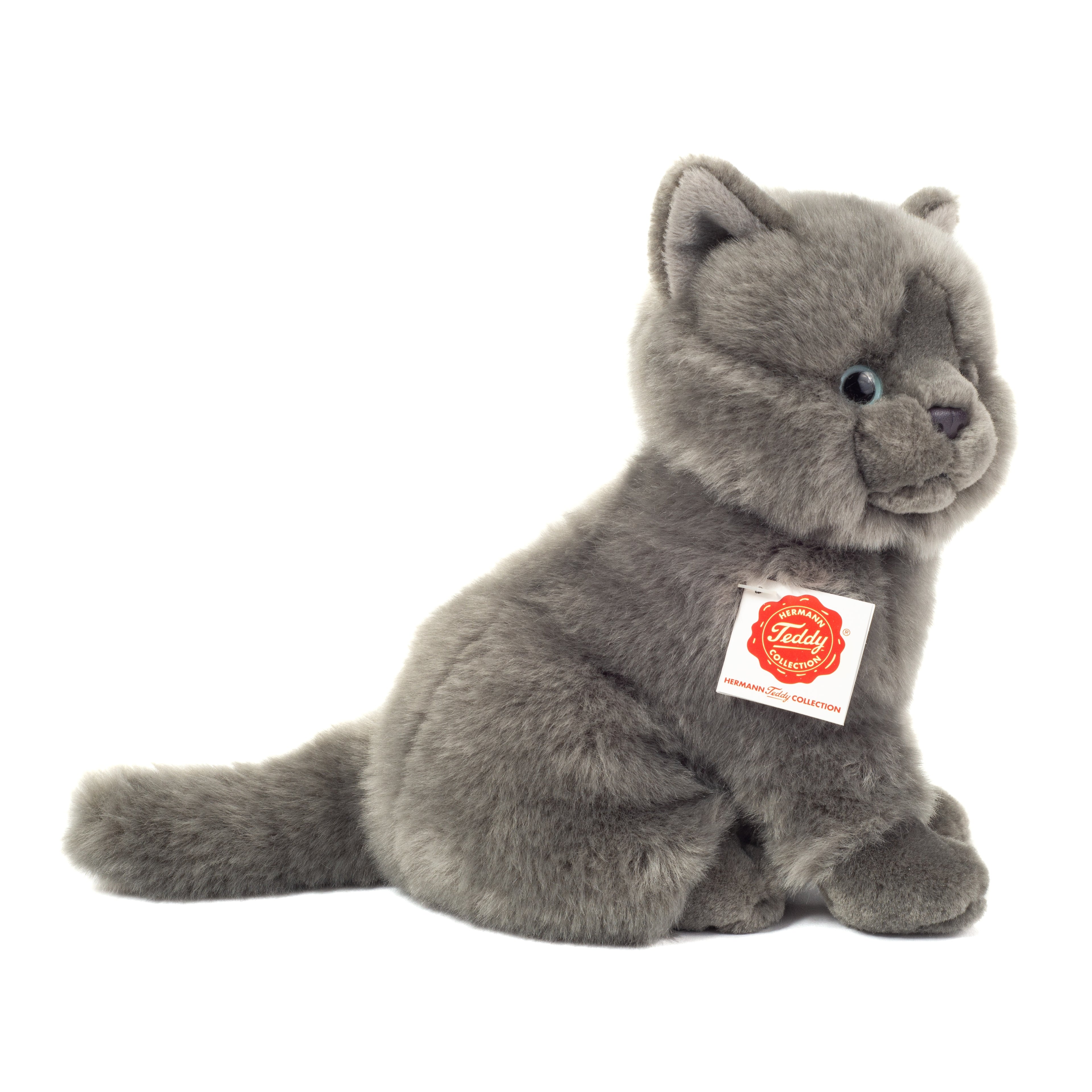 Kartäuserkatze sitzend 20 cm