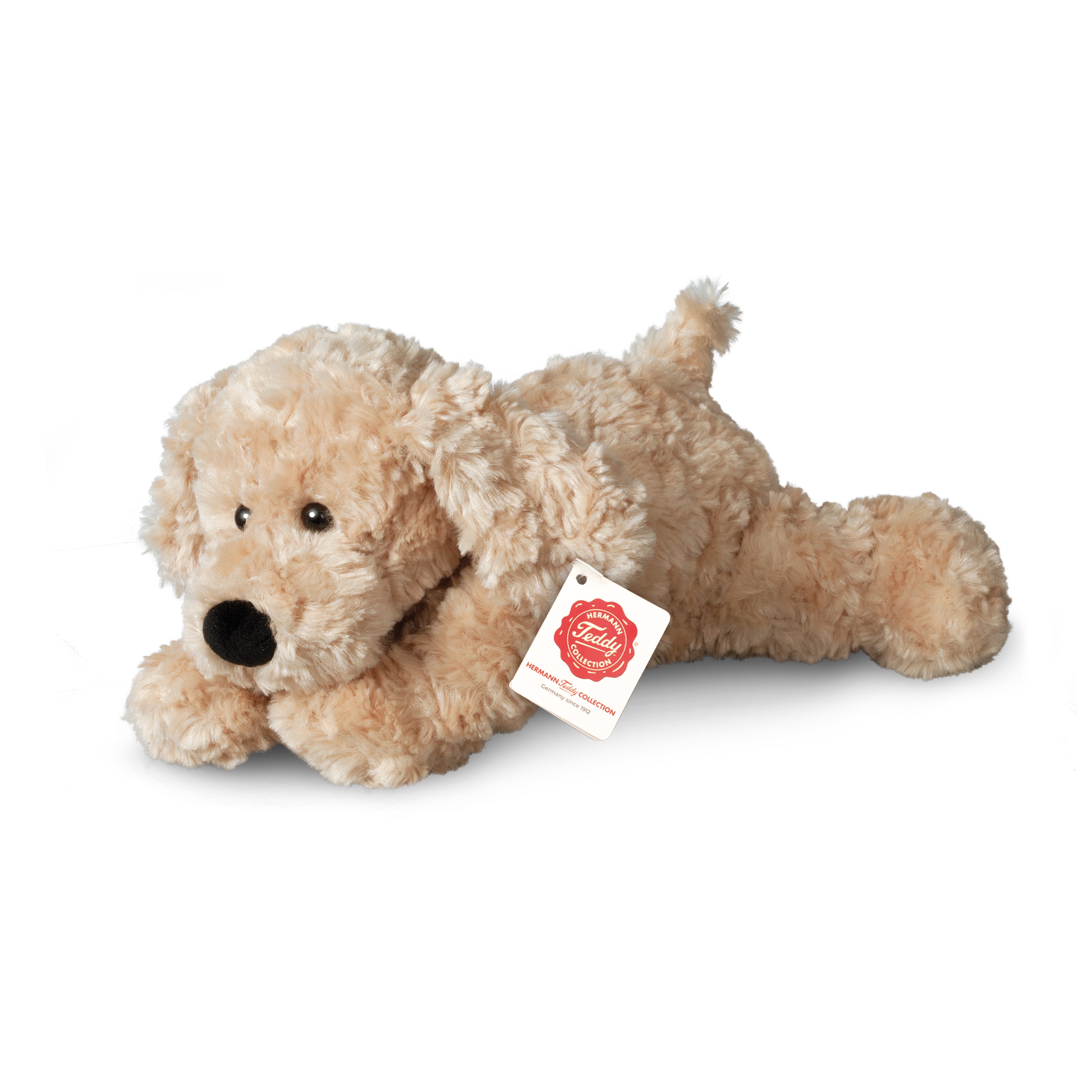Schlenkerhund beige 28 cm