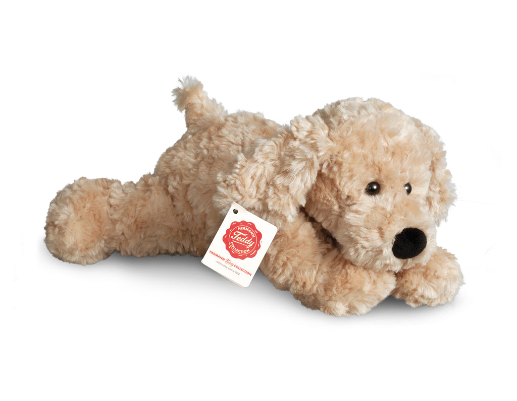 Schlenkerhund beige 28 cm