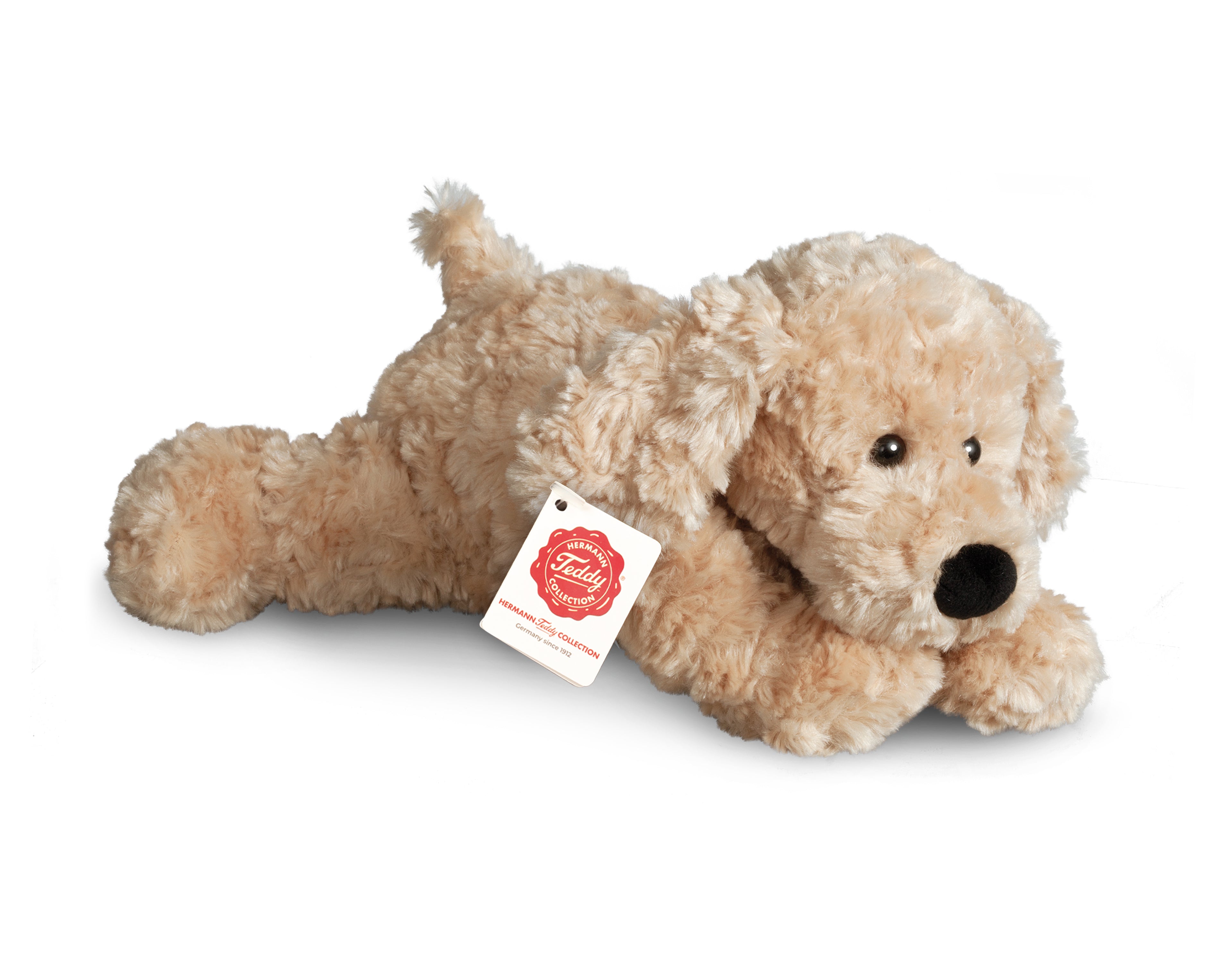Schlenkerhund beige 28 cm