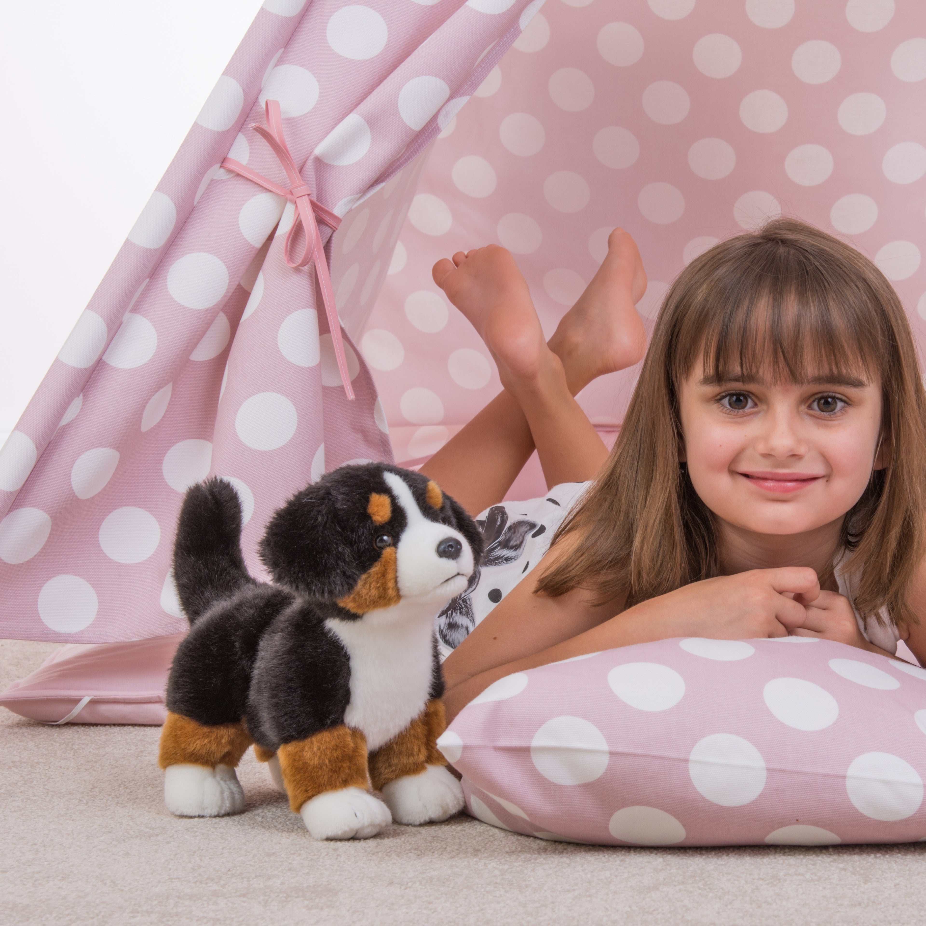 Berner Sennenhund Welpe stehend 23 cm