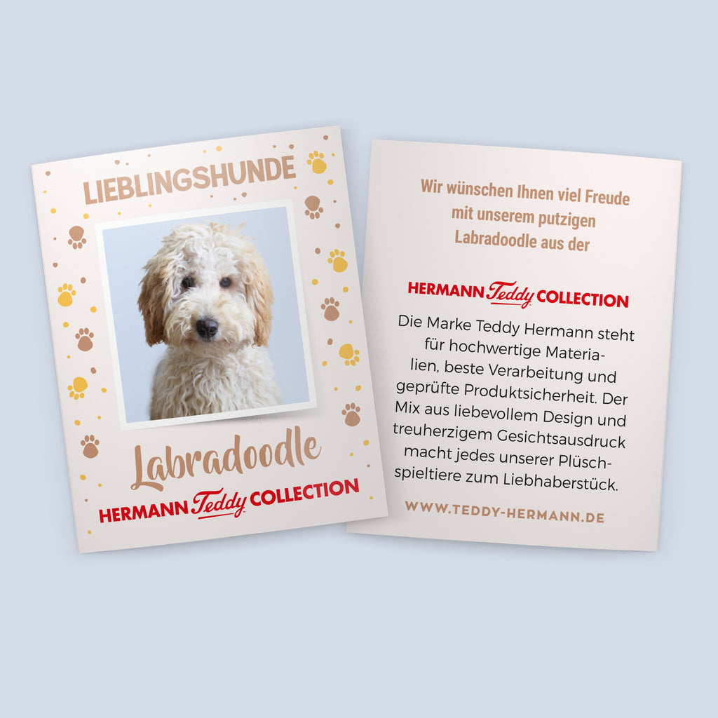 Labradoodle sitzend 28 cm
